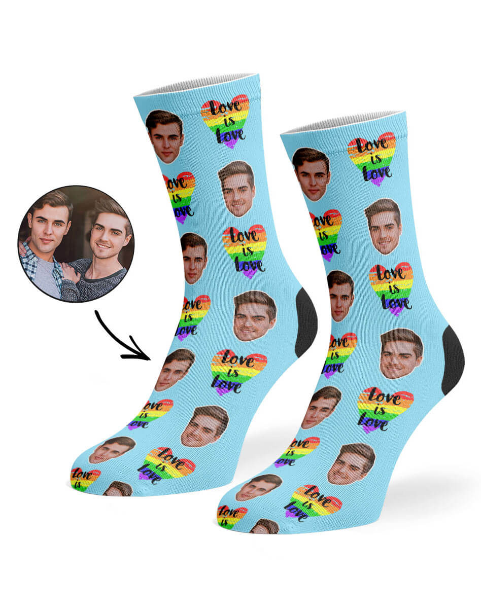 Love Is Love Custom Socks