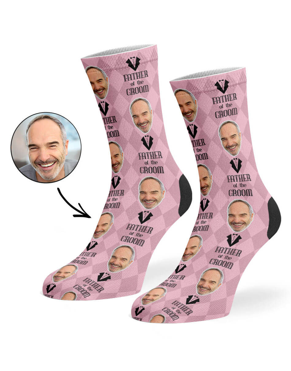 Father Of The Groom Custom Socks