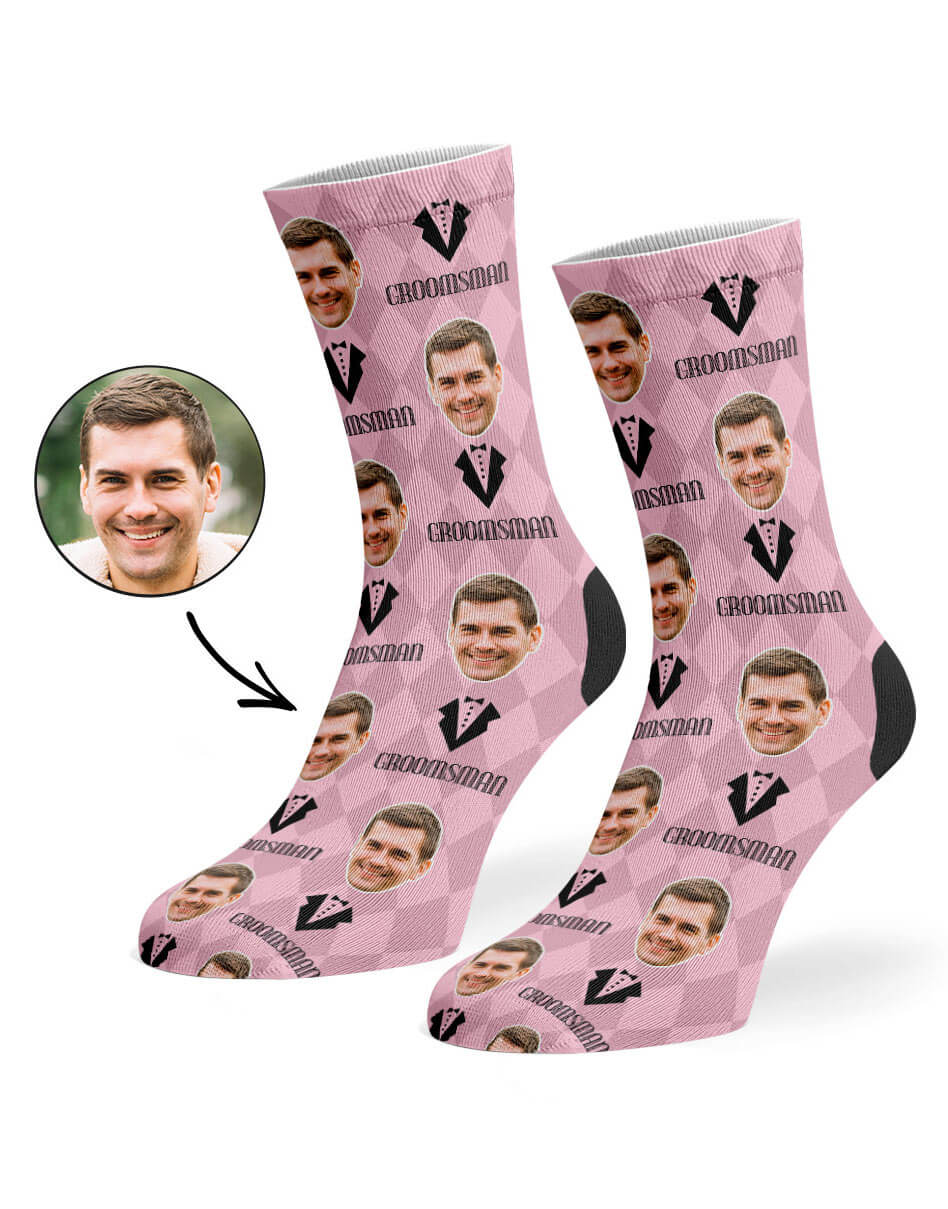 Groomsman Custom Socks