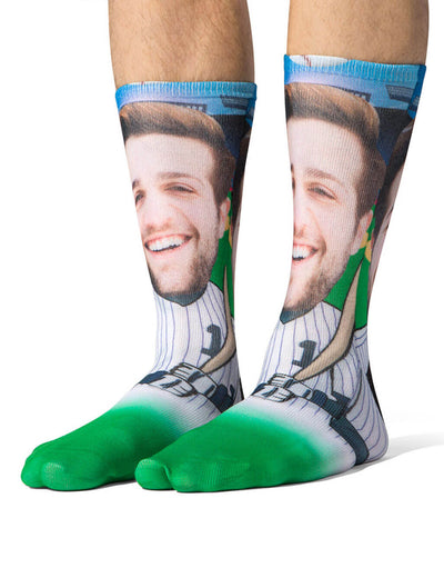 Baseball Player Custom Socks