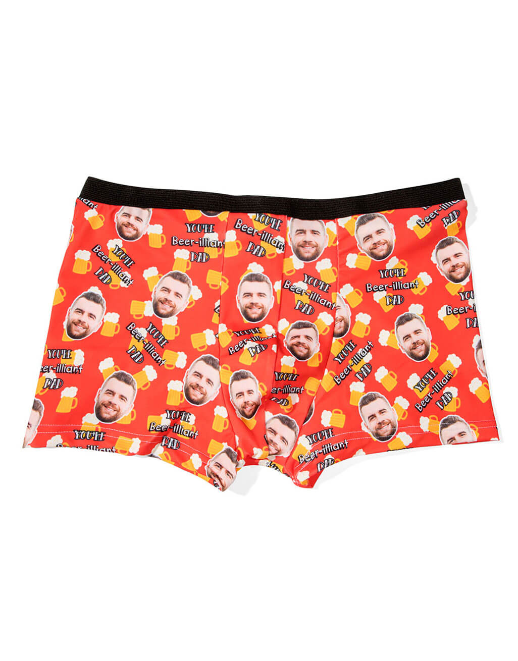 Beer-illiant Dad Custom Boxers