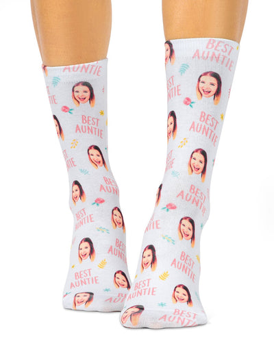 Best Auntie Custom Socks