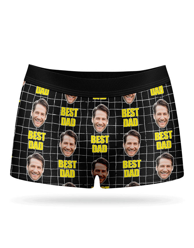 Your Best Dad Custom Boxers