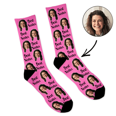 Best Sister Custom Socks