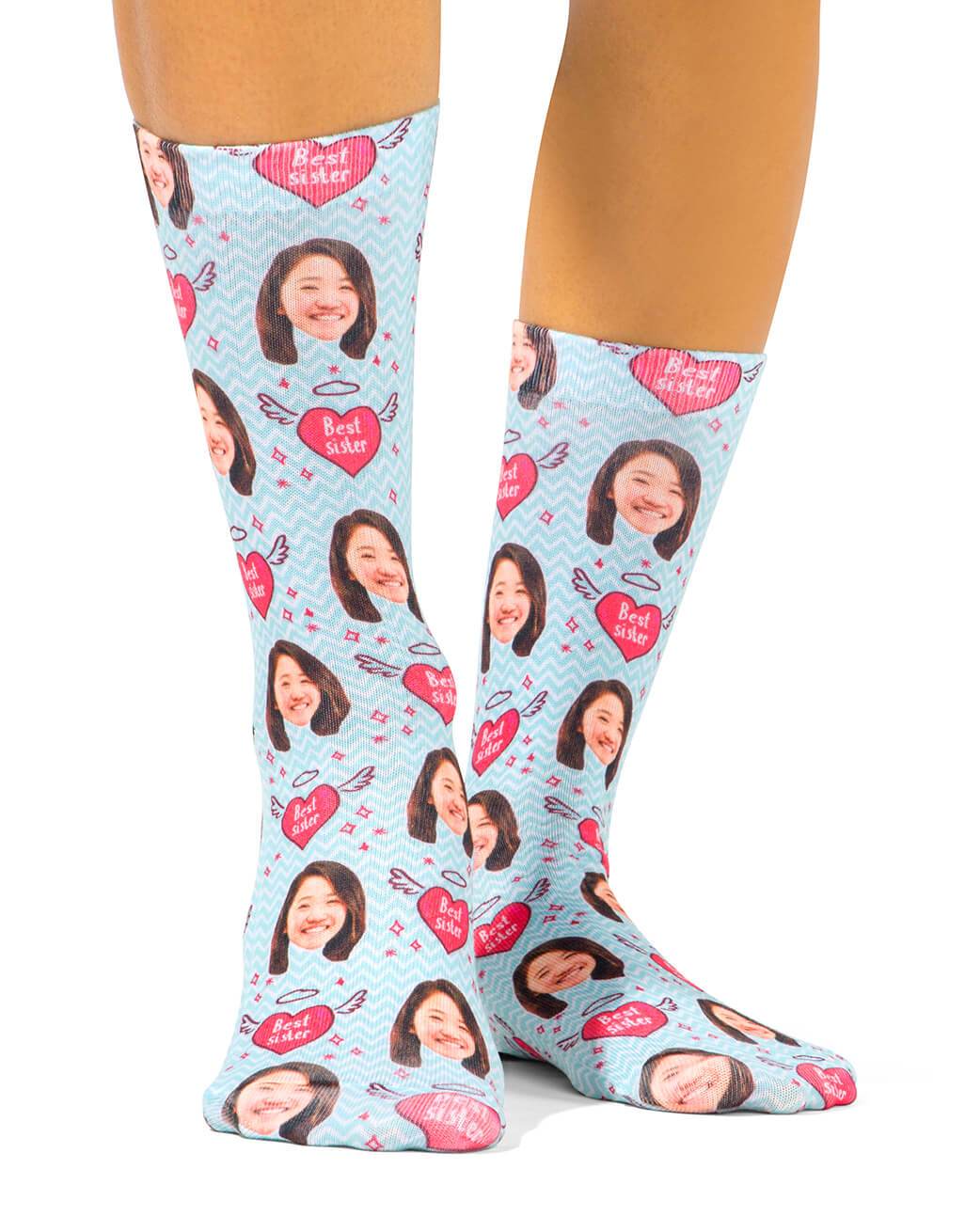 Best Sister Custom Socks