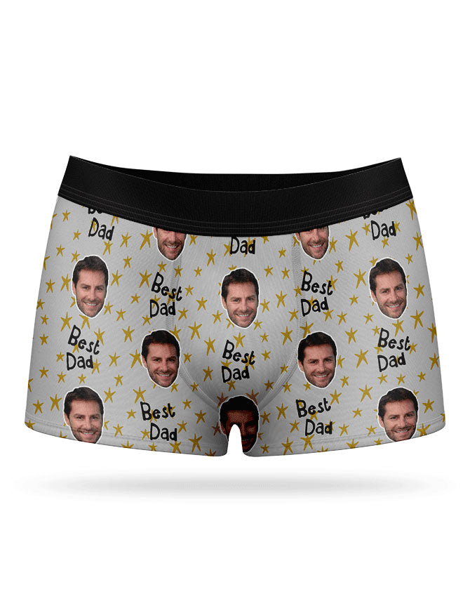 Best Star Dad Custom Boxers