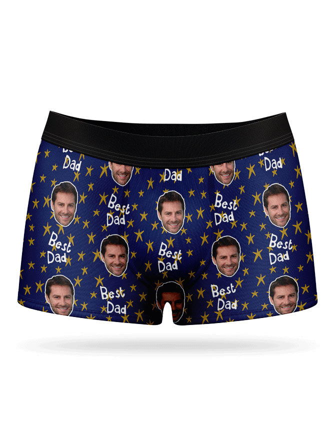 Best Star Dad Custom Boxers