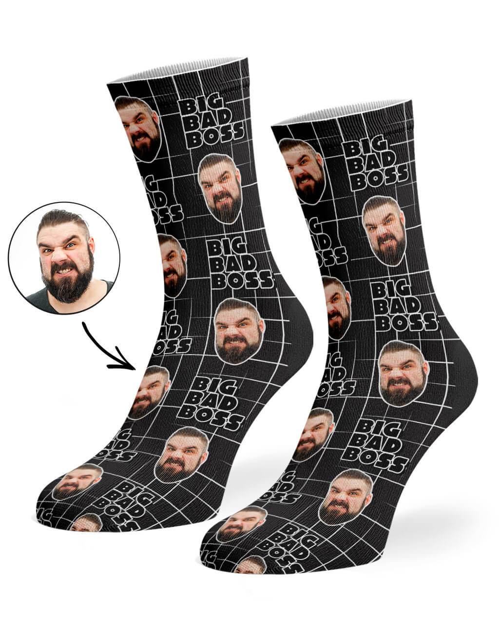 Big Bad Boss Custom Socks
