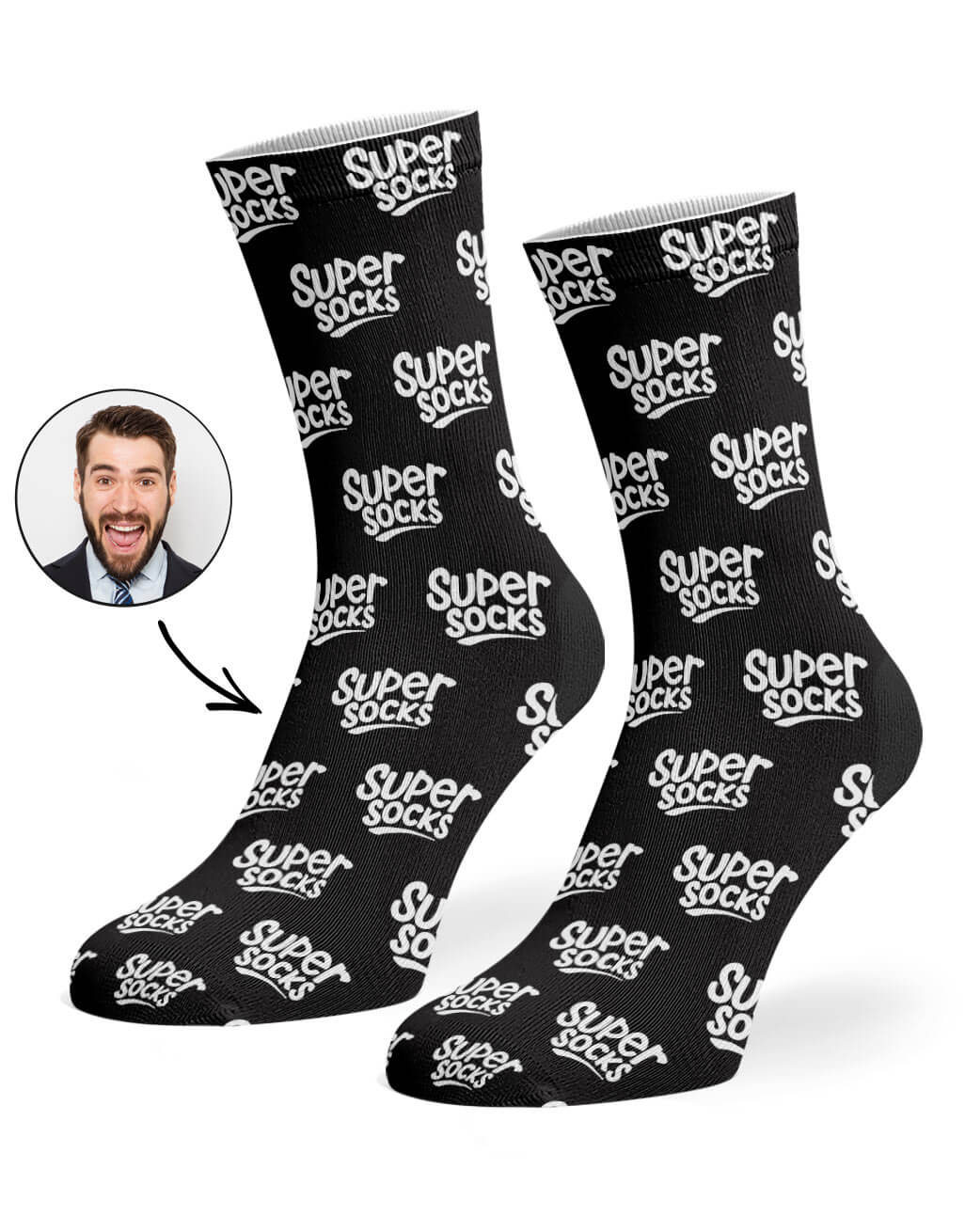 printed sock merchandise