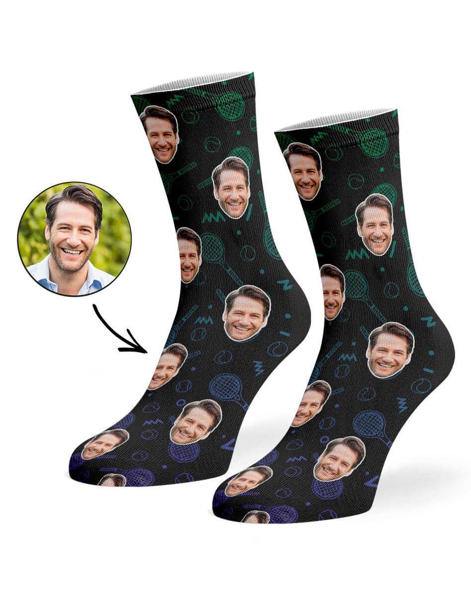 Neon Tennis Custom Socks