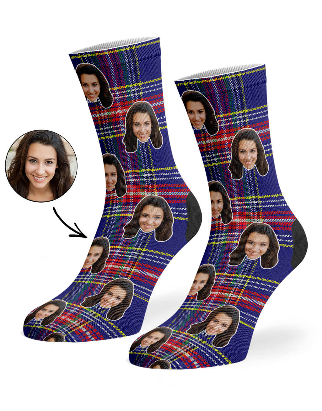 Scottish Tartan Custom Socks