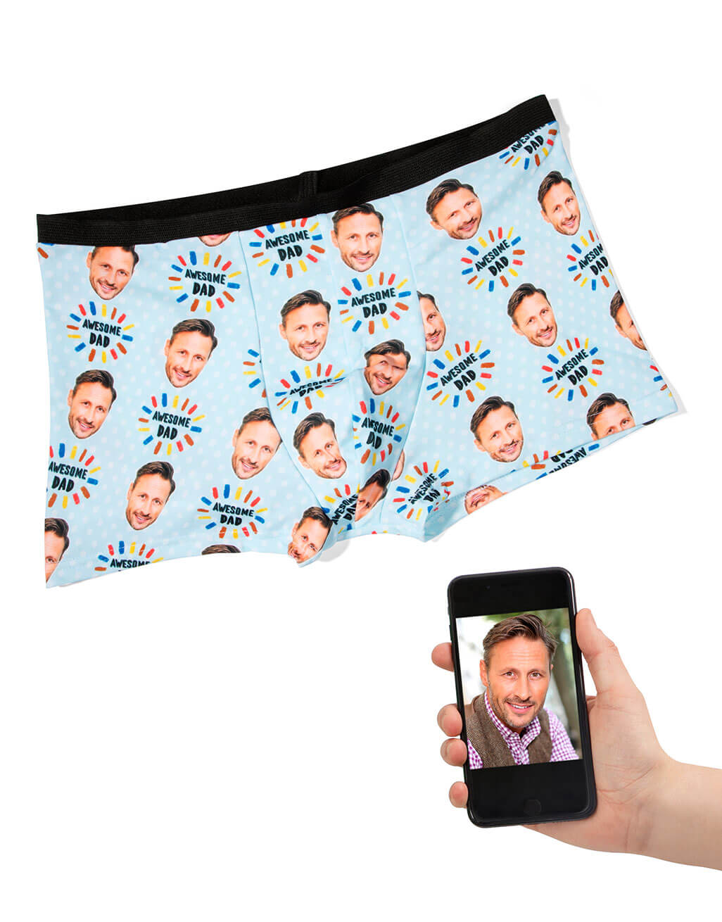 Awesome Dad Custom Boxers