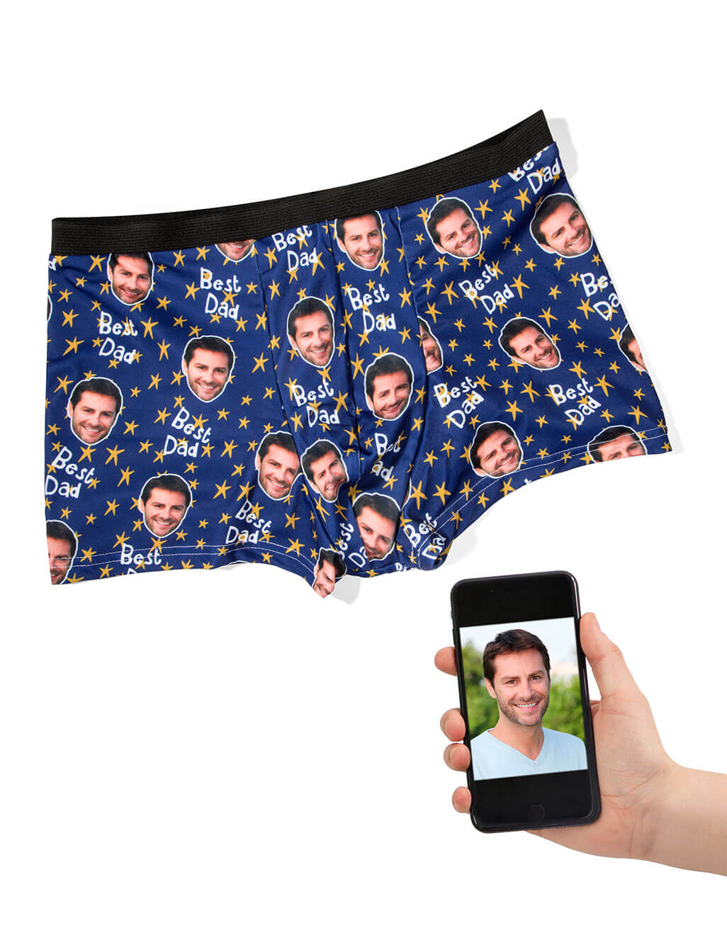 Best Star Dad Custom Boxers