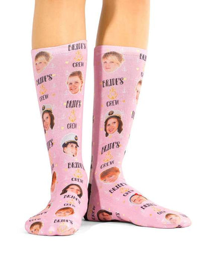 Bride's Crew Custom Socks