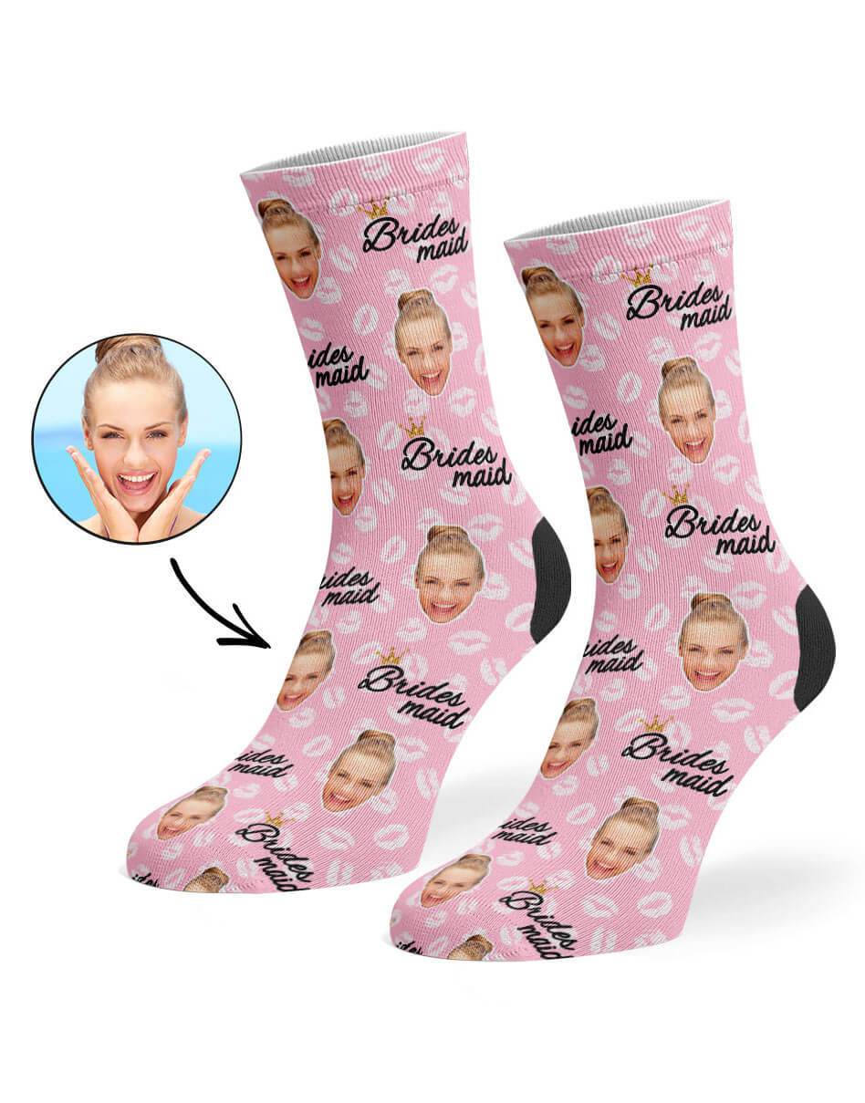 Bridesmaid Custom Socks