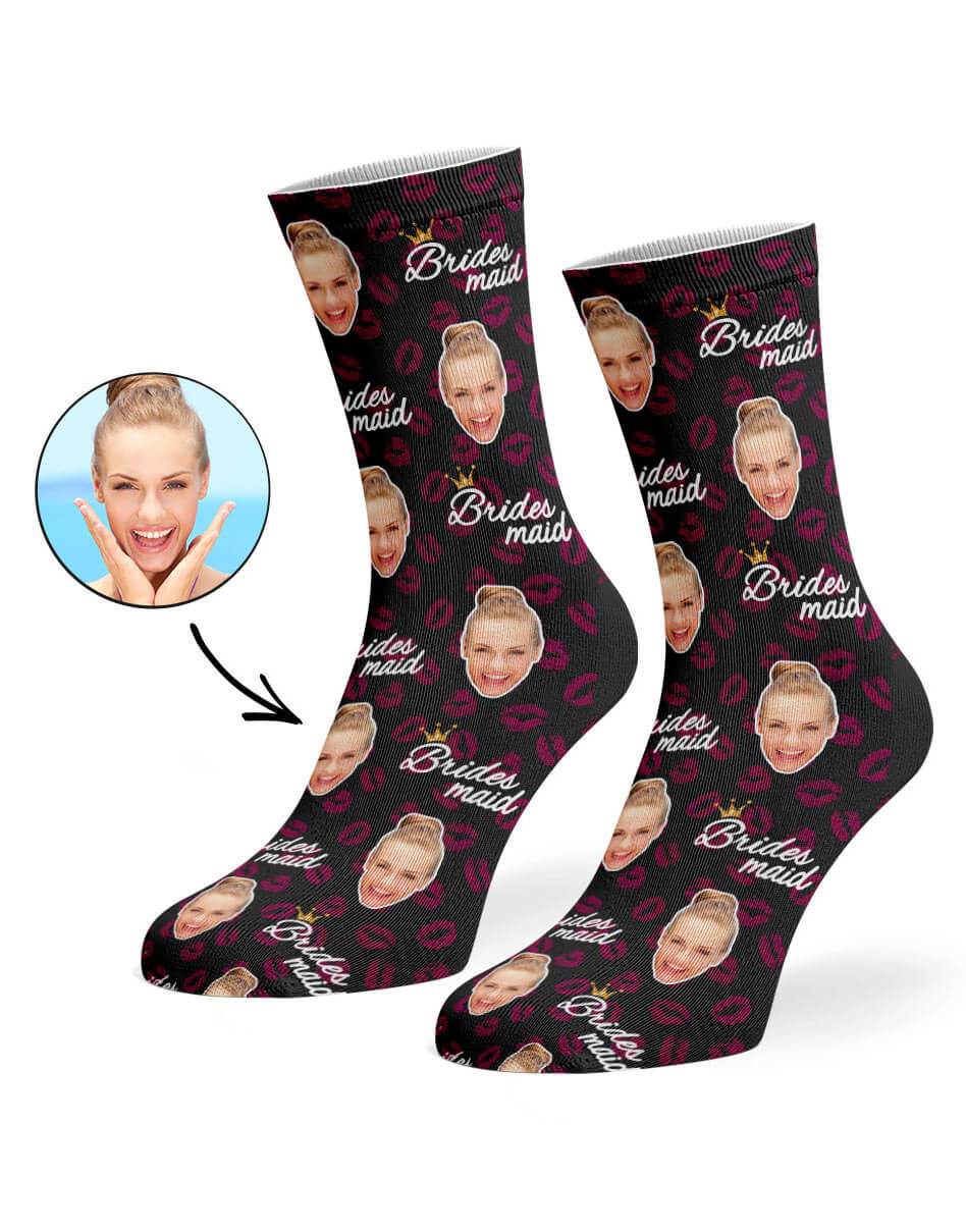 Bridesmaid Custom Socks