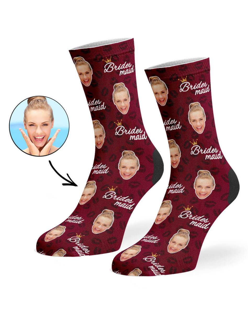 Bridesmaid Custom Socks