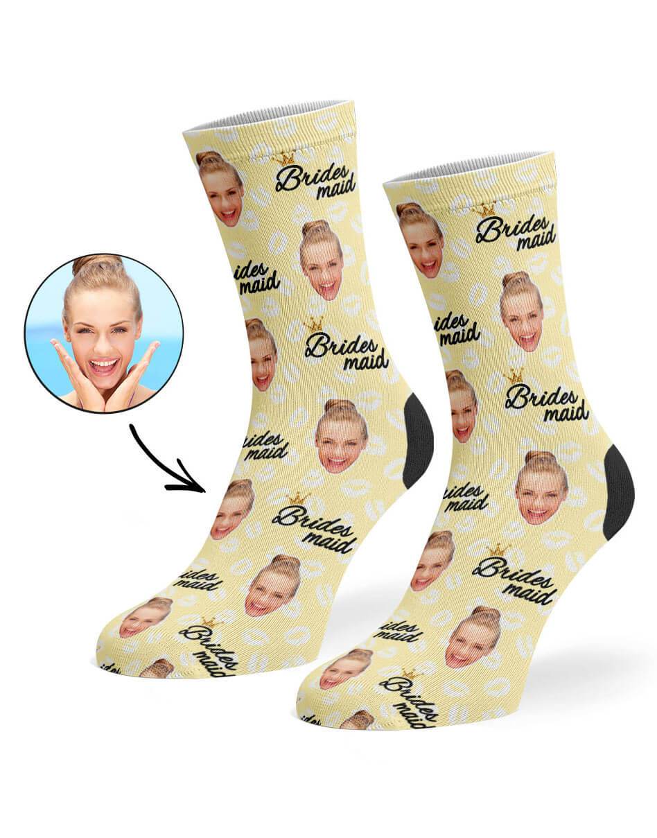 Bridesmaid Custom Socks
