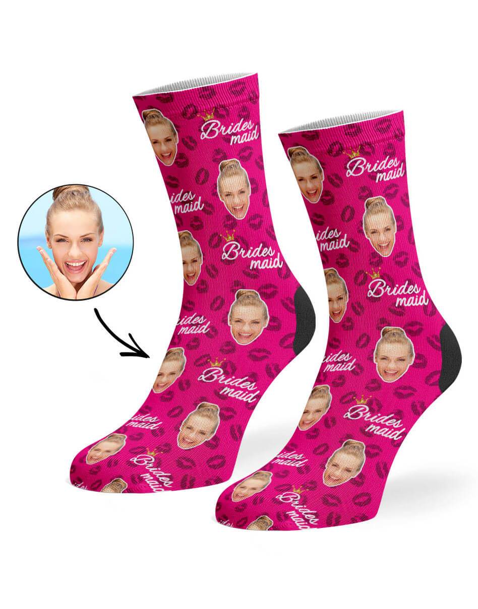Bridesmaid Custom Socks