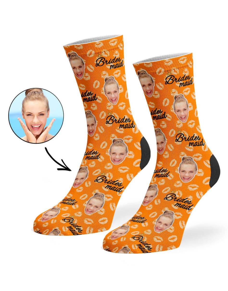 Bridesmaid Custom Socks