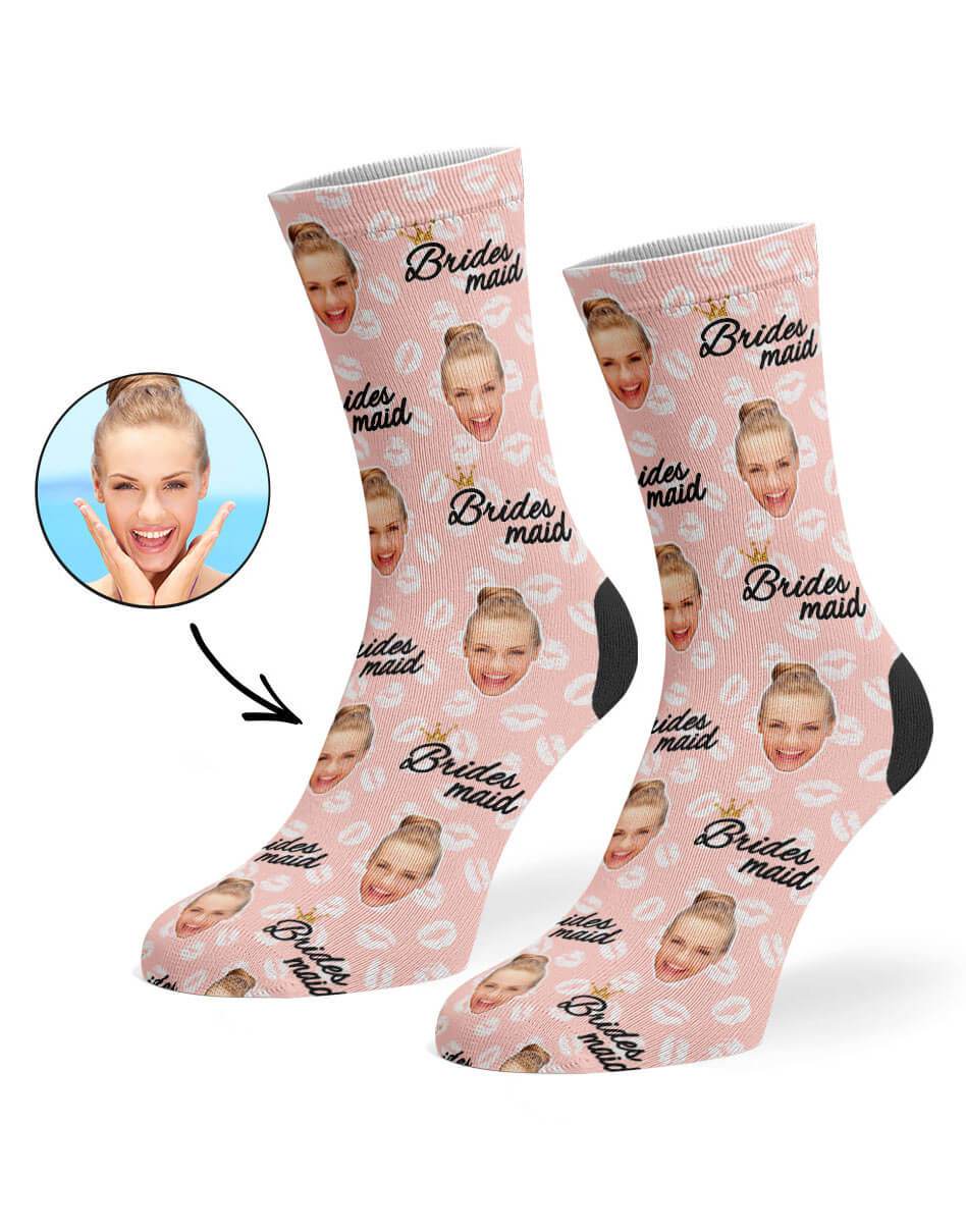 Bridesmaid Custom Socks