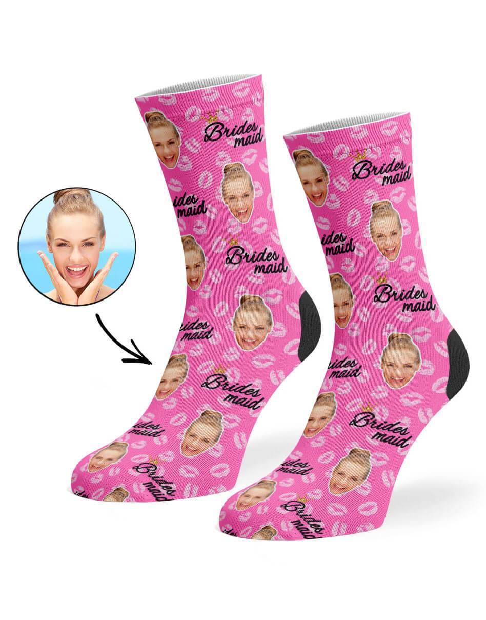 Bridesmaid Custom Socks