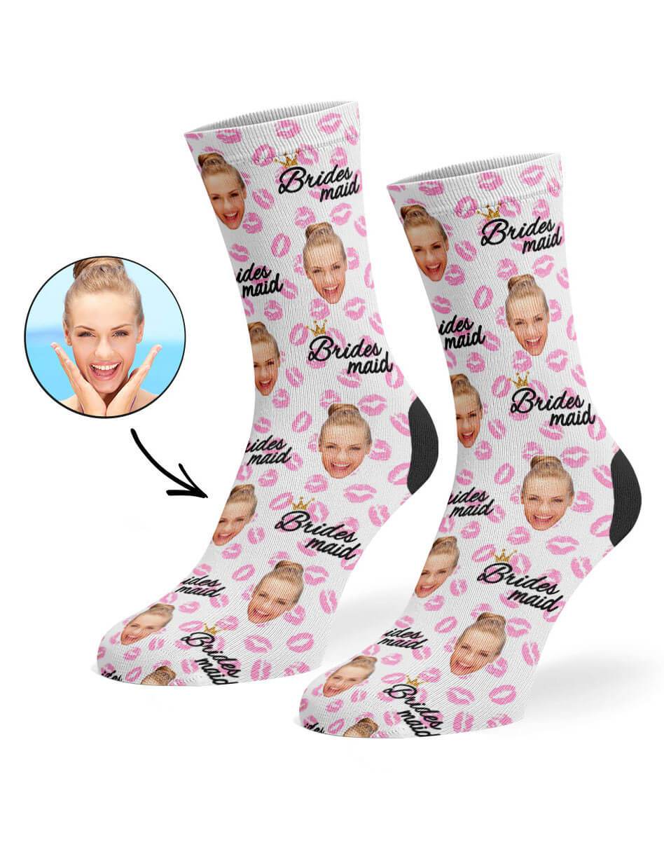 Bridesmaid Custom Socks