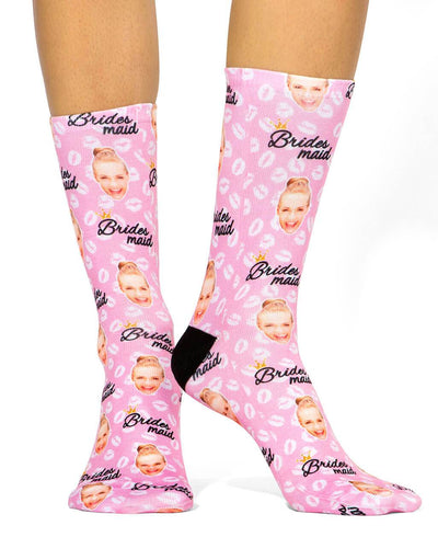 Bridesmaid Custom Socks