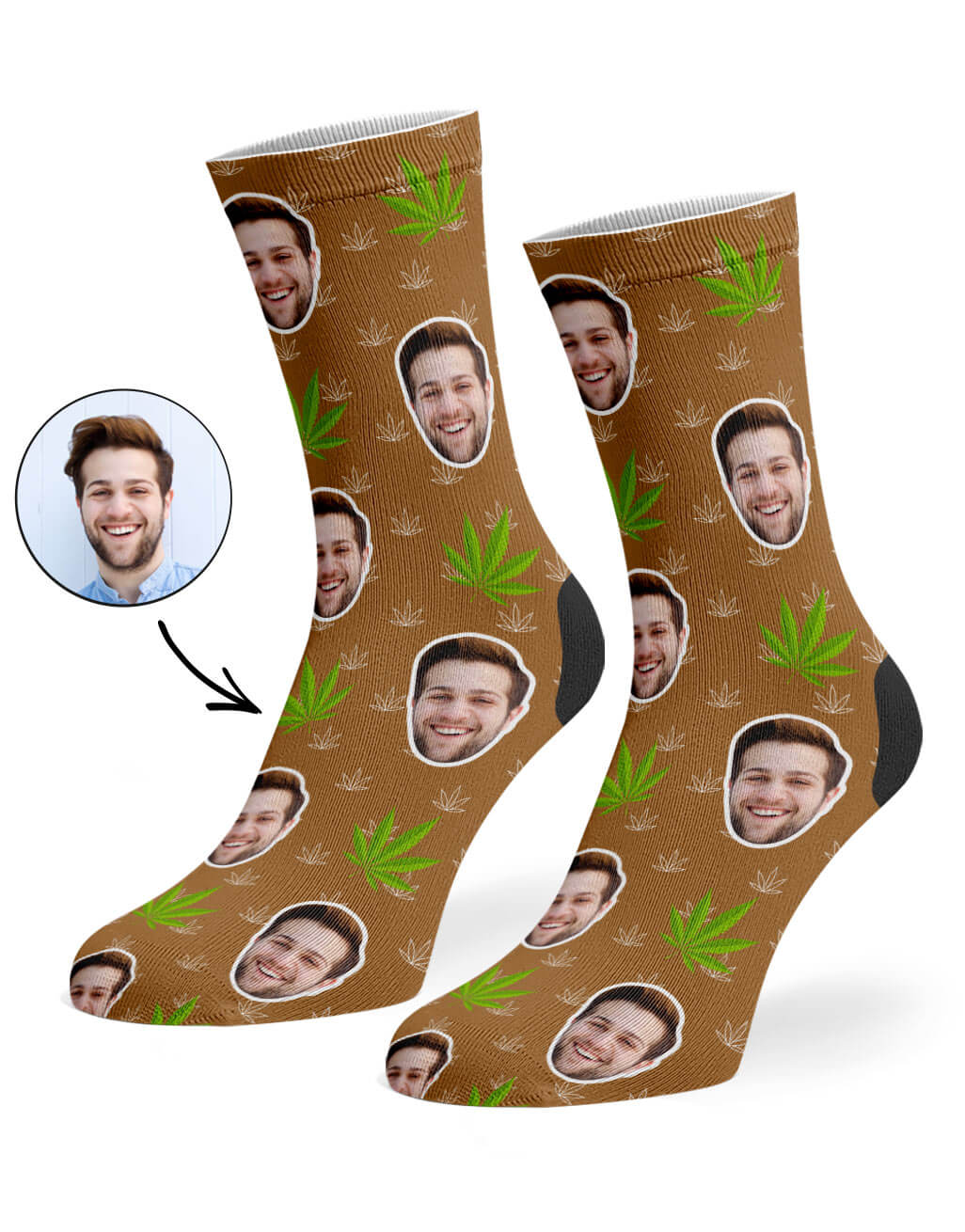 Marijuana Custom Socks