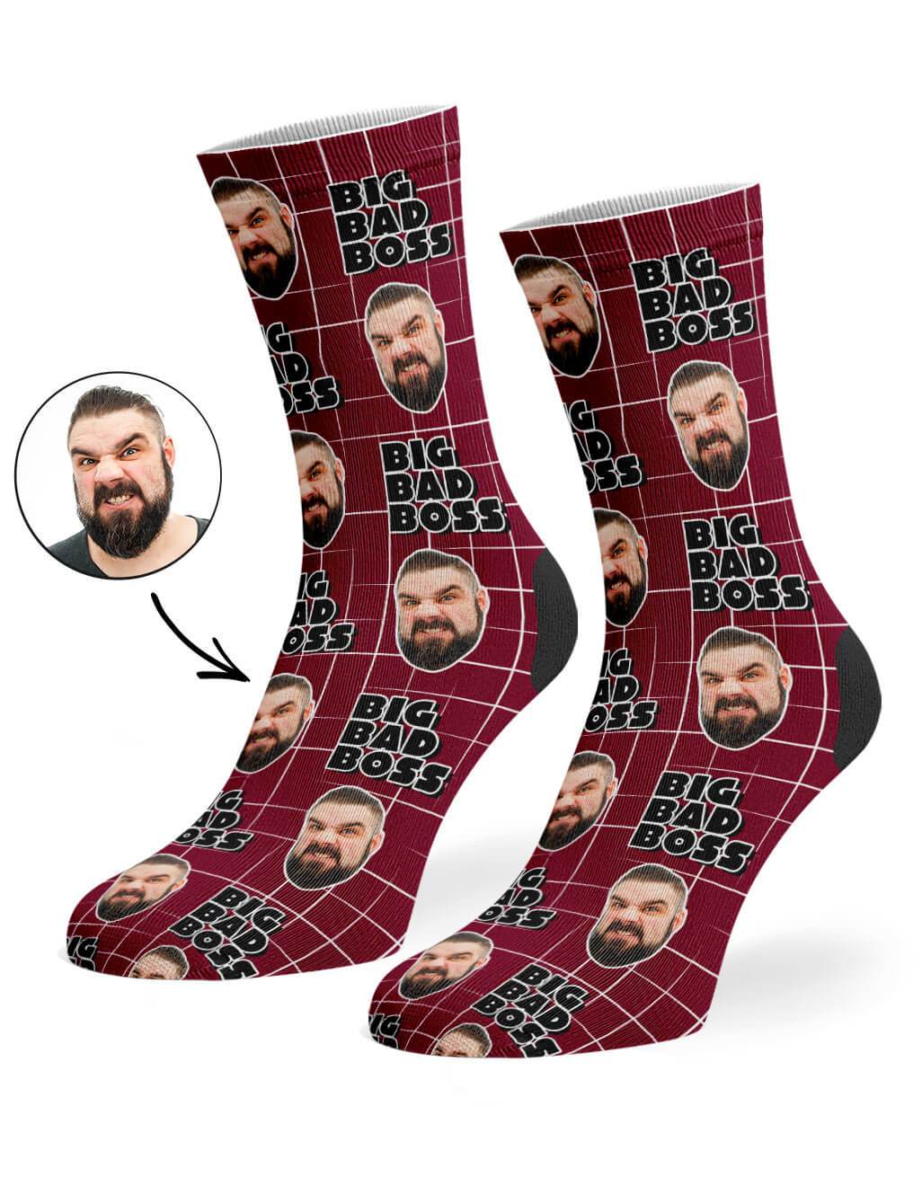 Big Bad Boss Custom Socks
