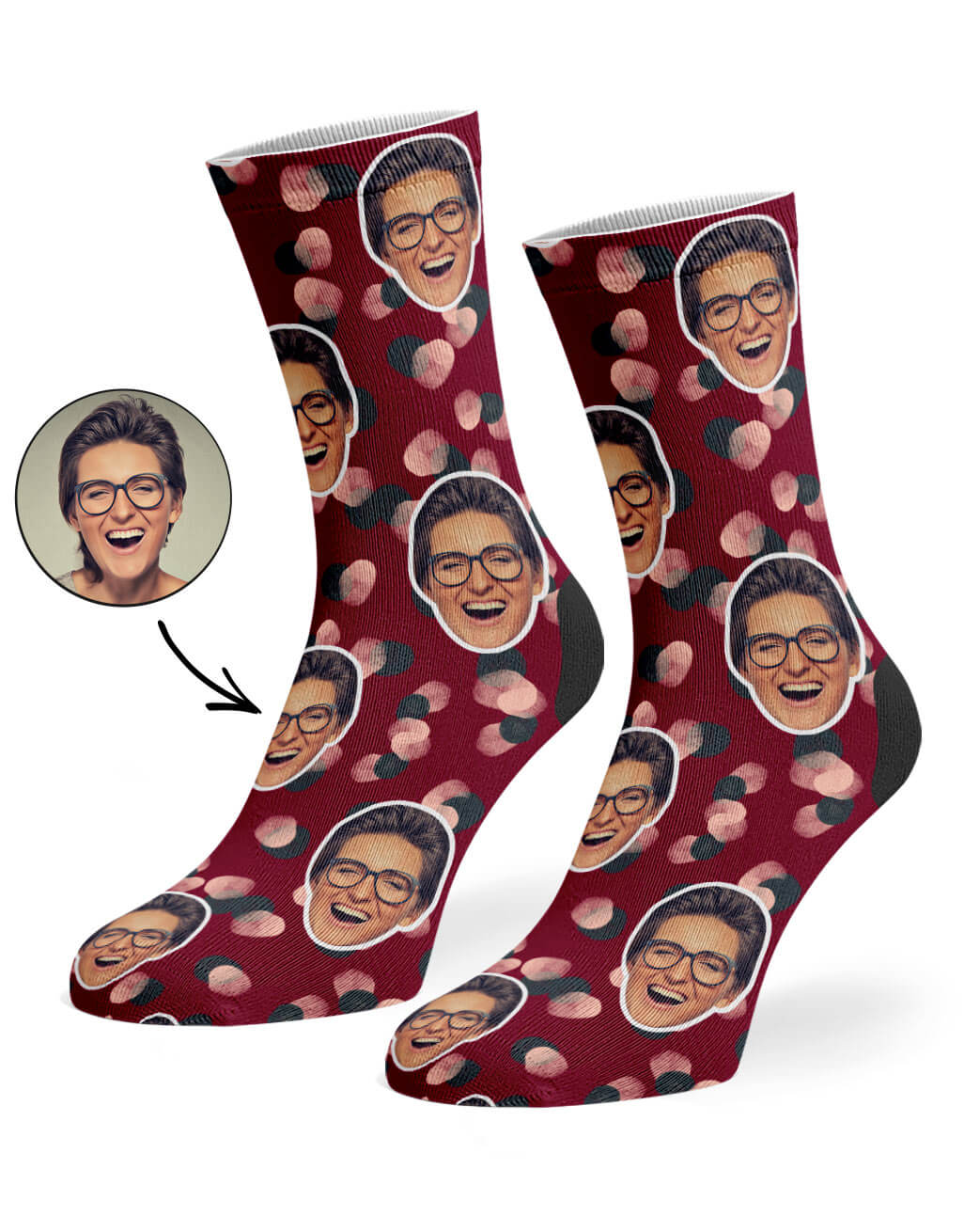 Paint Spot Custom Socks