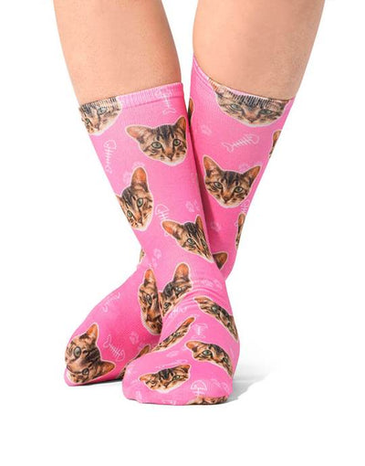 Custom cat Socks