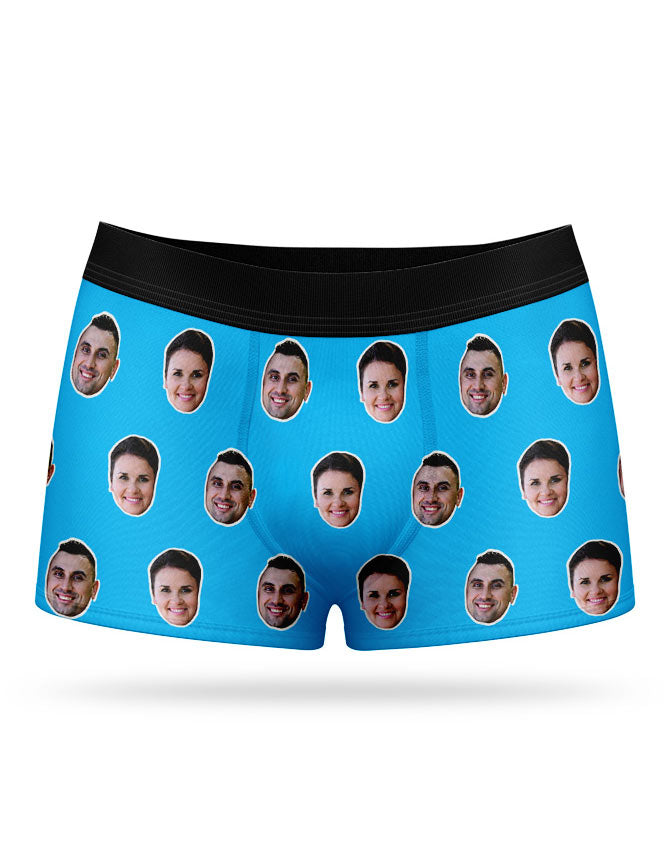 boxers with face on them