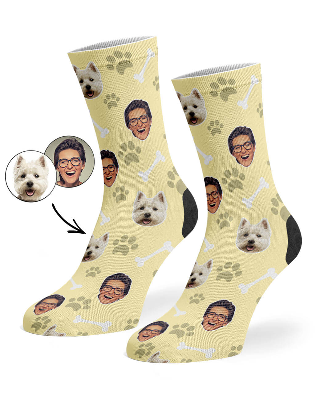 Dog & Owner Custom Socks