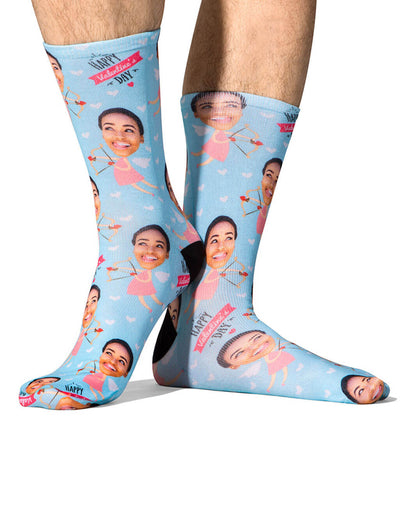 Cupid Girl Custom Socks