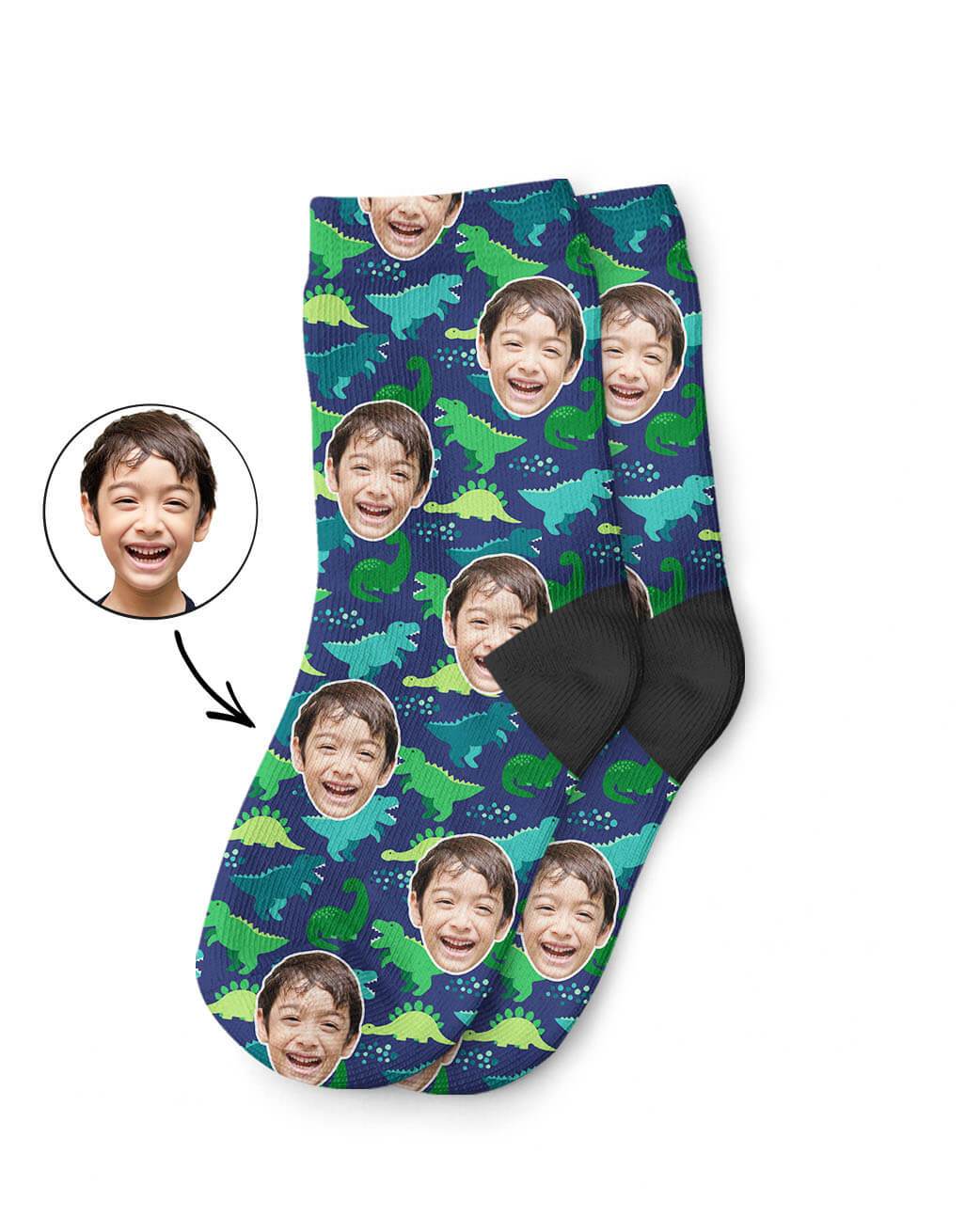 Dinosaur Pattern Kids Socks