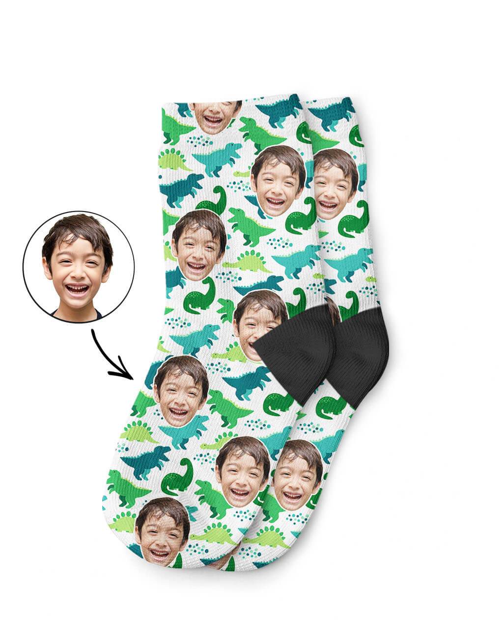 Dinosaur Pattern Kids Socks