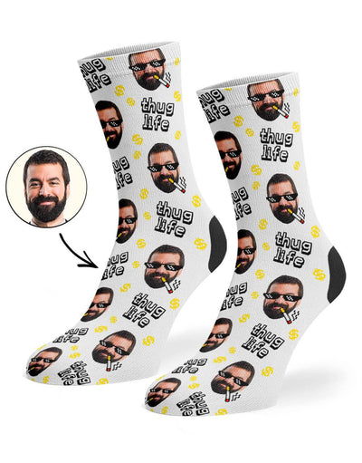 Thug Life Custom Socks