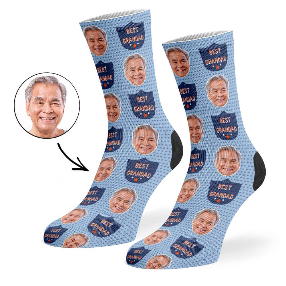 Best Grandad Custom Socks