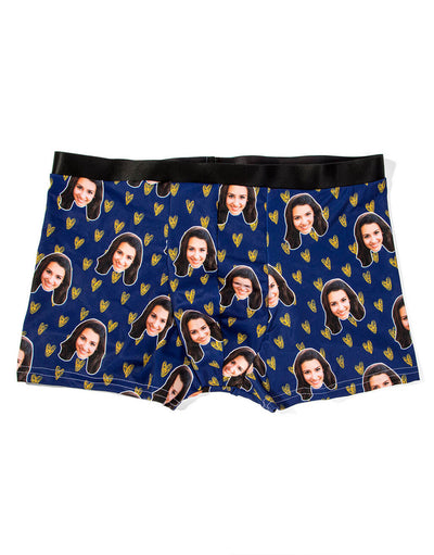 Custom Boxer Shorts with Face