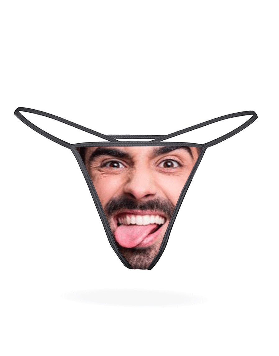 Face Splat Custom Thong