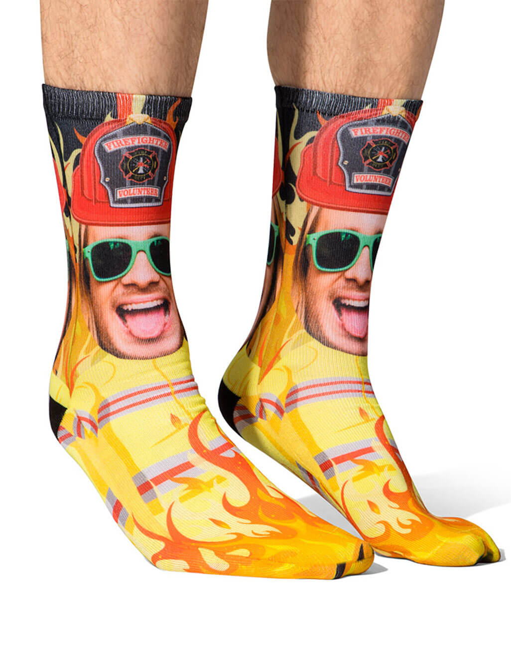 Fireman Me Custom Socks