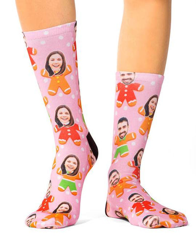 Gingerbread Me Custom Socks