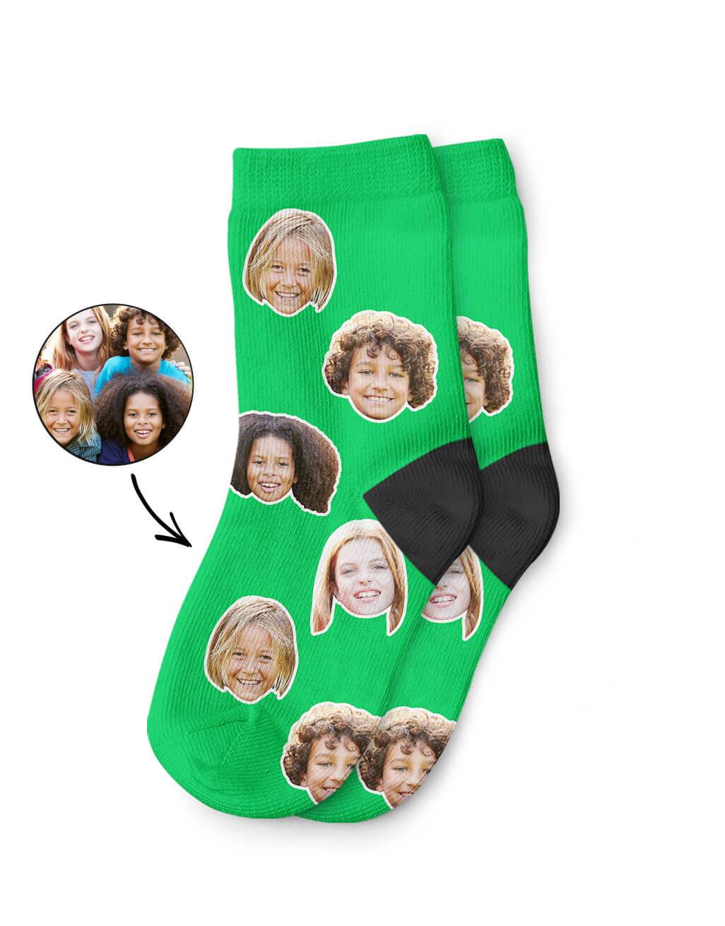 Friends Face Kids Socks