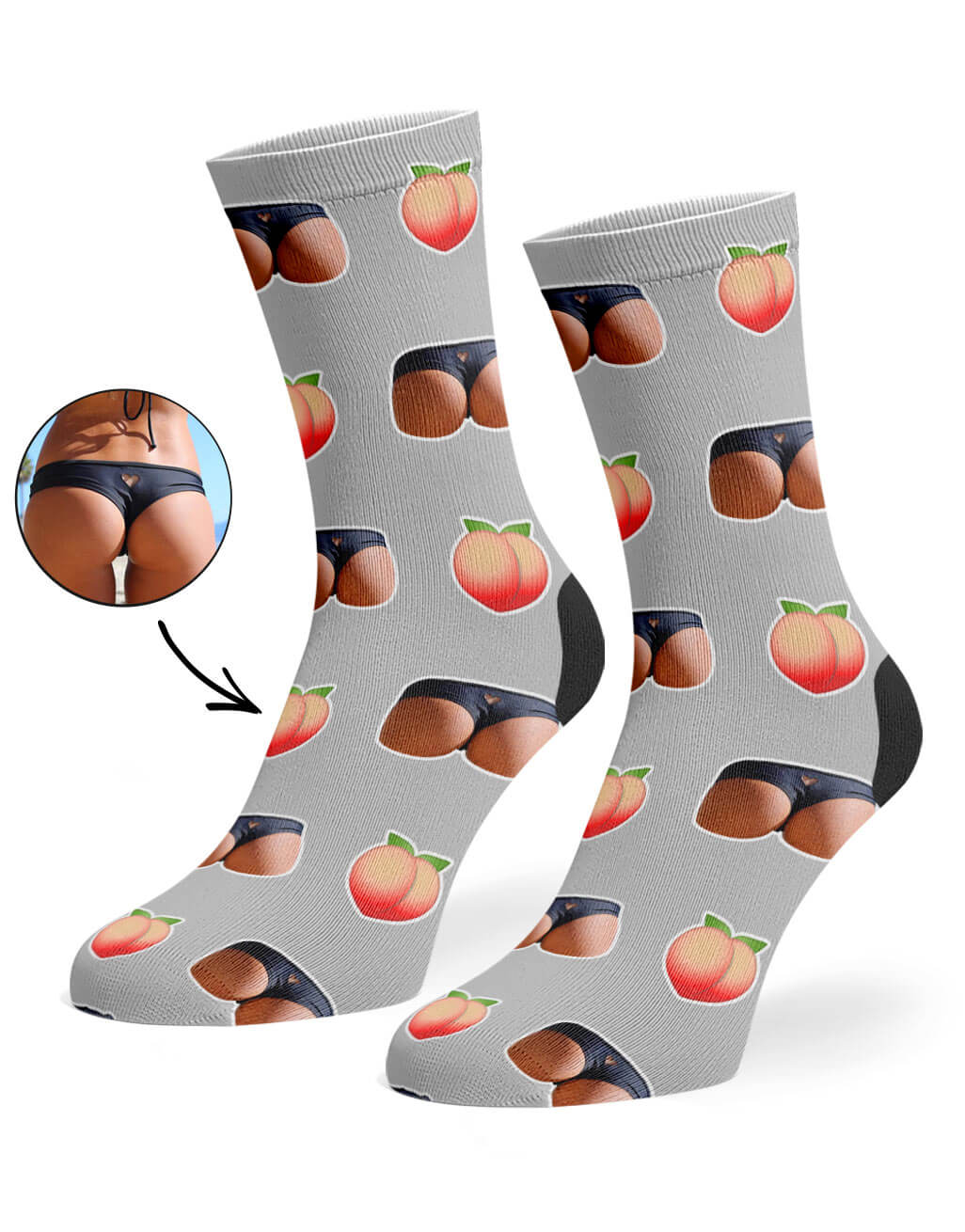 Custom Booty Custom Socks