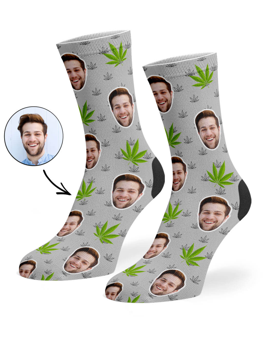 Marijuana Custom Socks