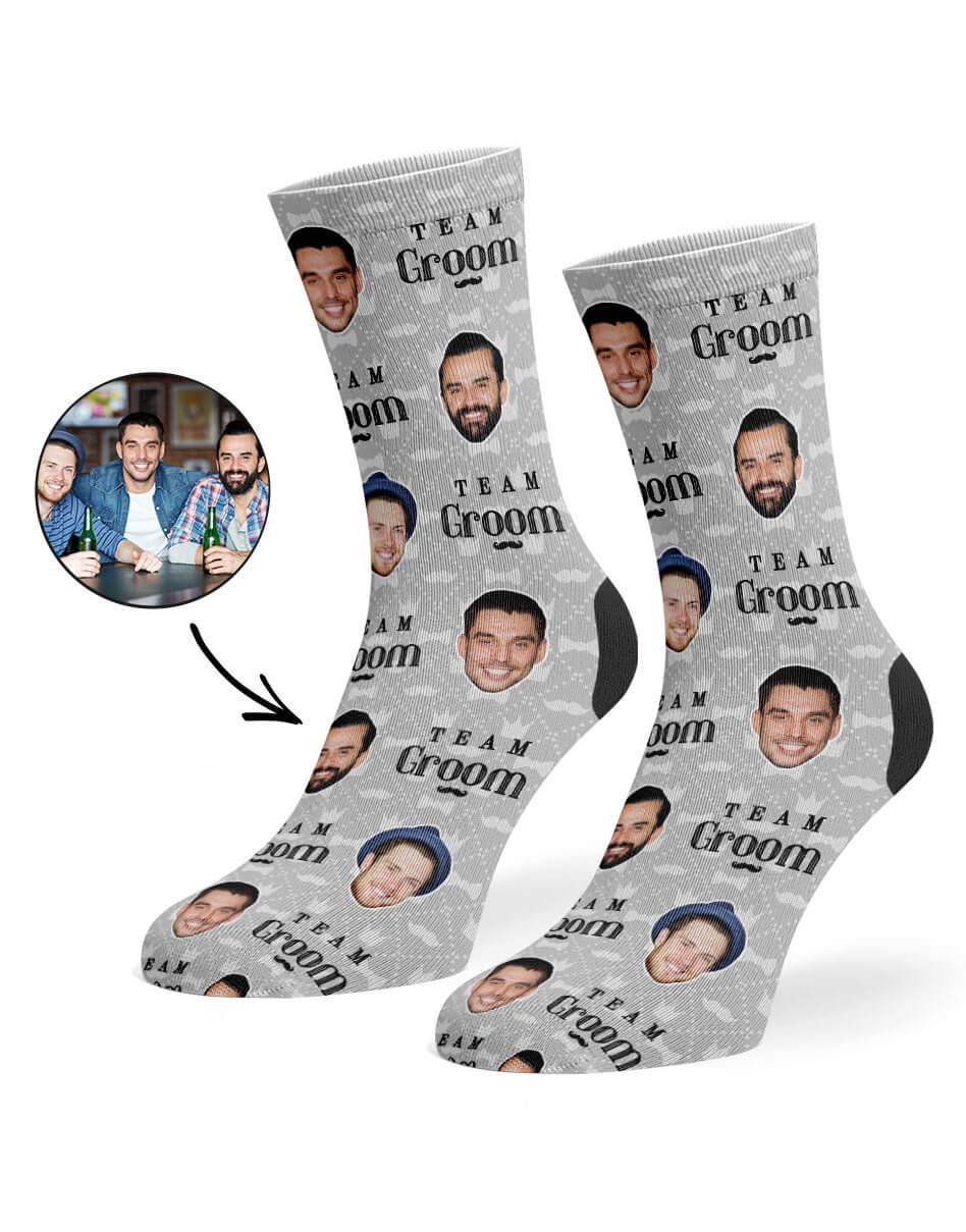 Team Groom Custom Socks