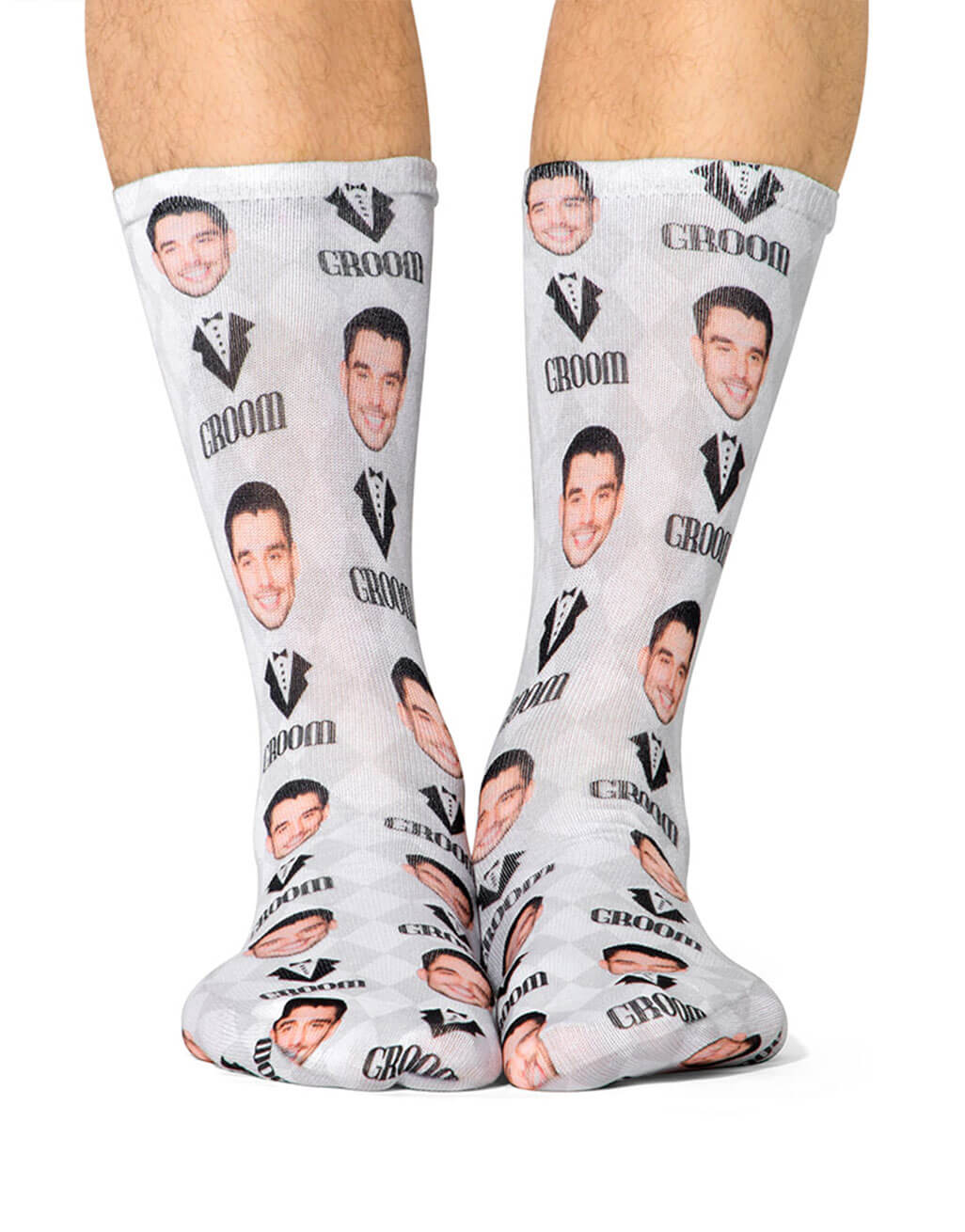 Groom Custom Socks