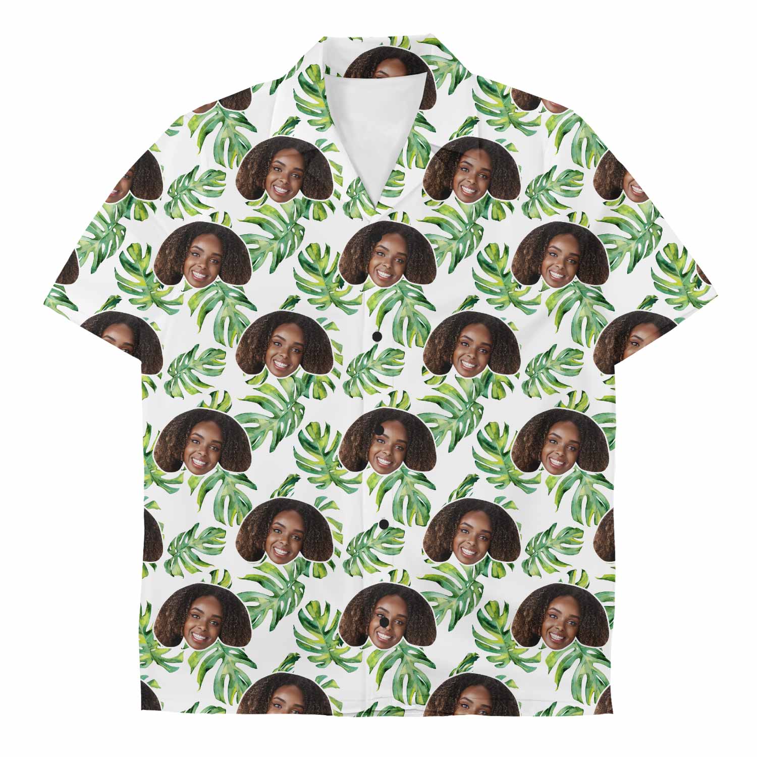 green custom hawaiian shirt