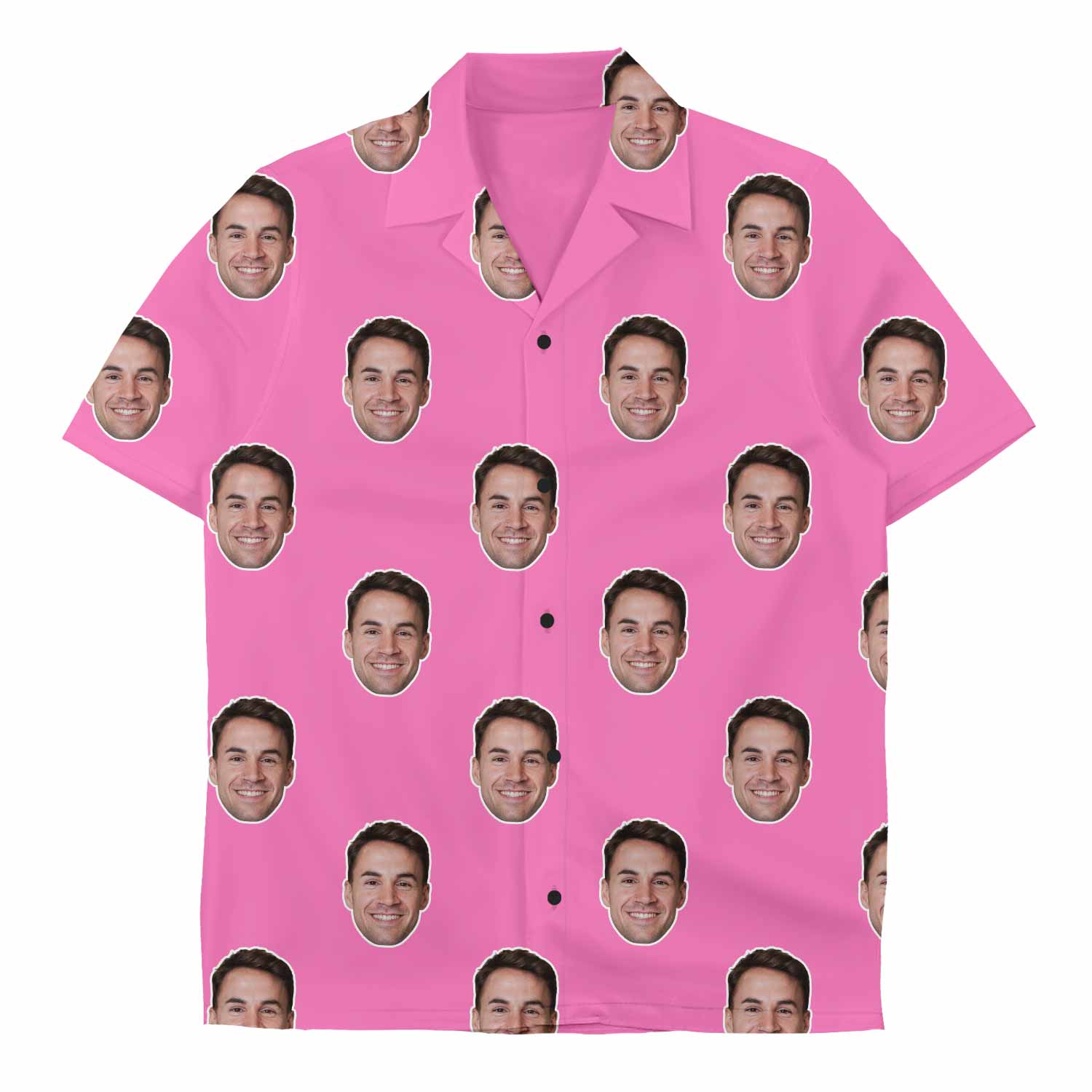 pink custom face shirt